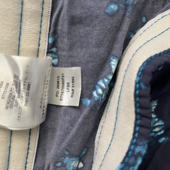 Patagonia Womens Baggies‎ 5" Swim Large 'Little Flippers' Turtle Board Shorts - Picture 9 of 9